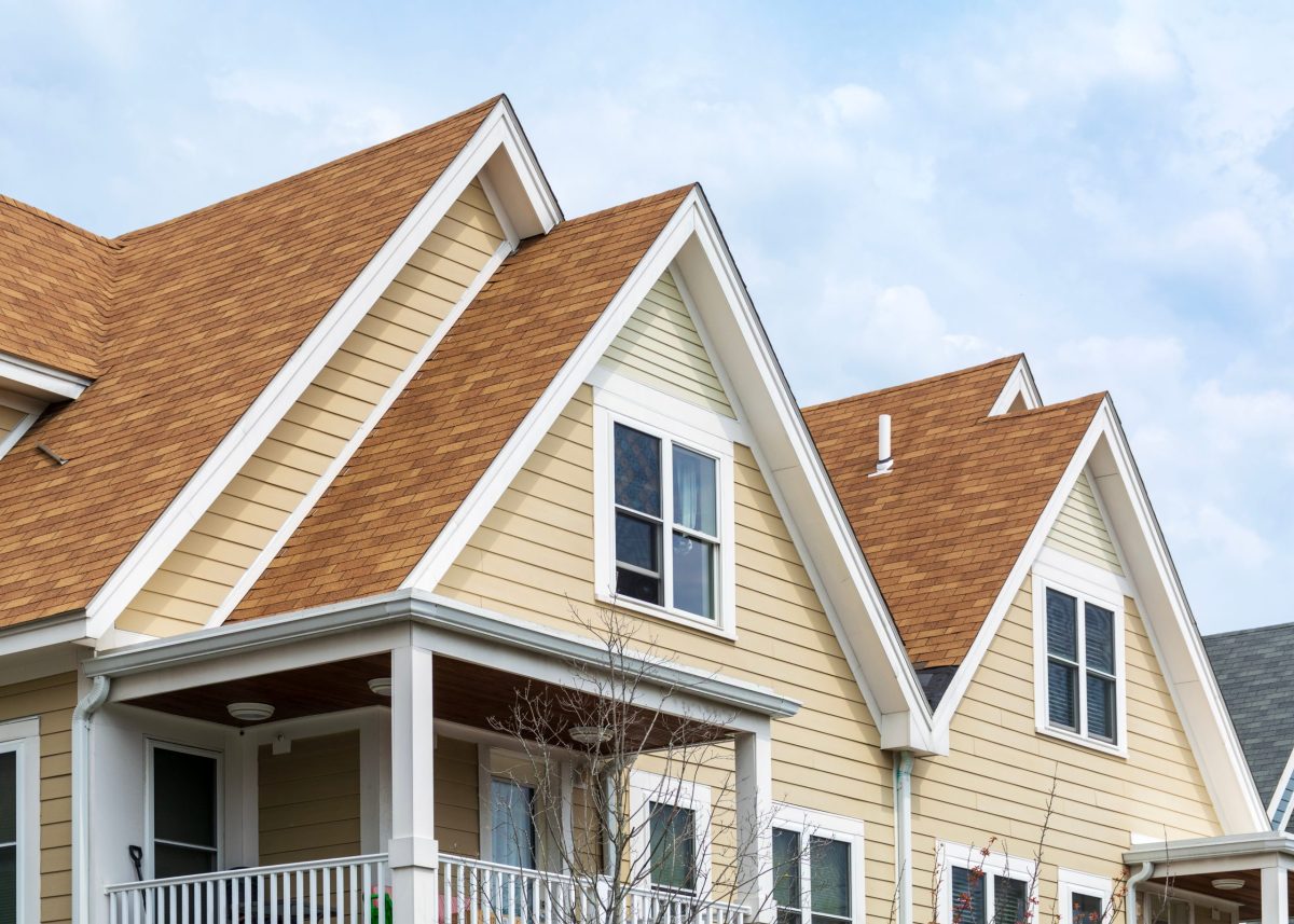yellow siding